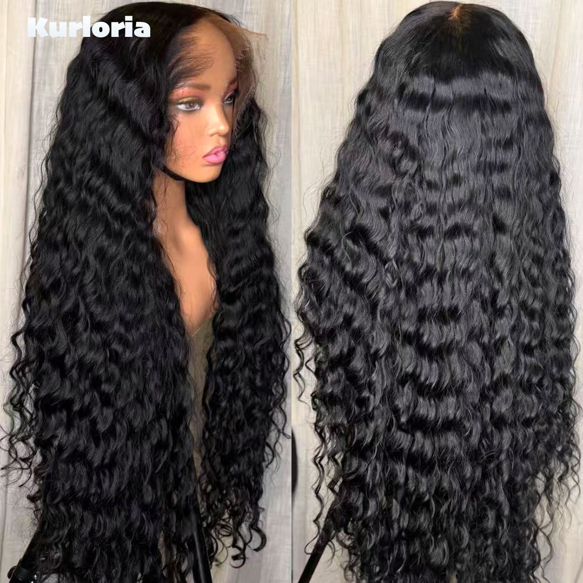 Glueless Wear And Go Human Hair Wig - باروكة شعر طبيعي 100% بكثافة 500،