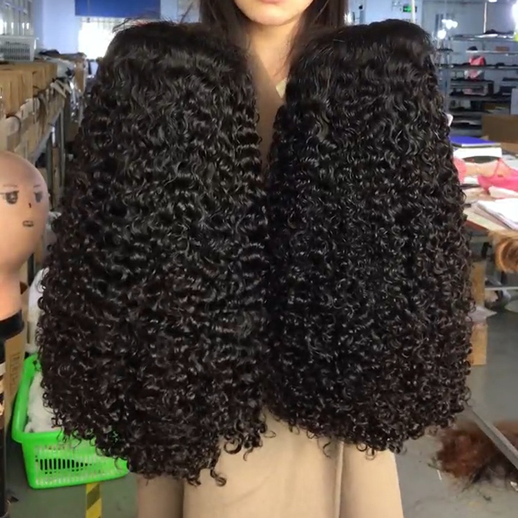 Glueless Wear And Go Human Hair Wig - شعر مستعار بيكسي مجعد جاهز للارتداء