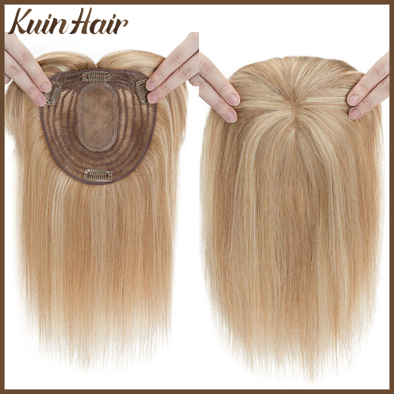 قاعدة الحرير أعلى المرأة توبر  - مراجعة Seamless Clip In Hair Extensions Human Hair وسعره