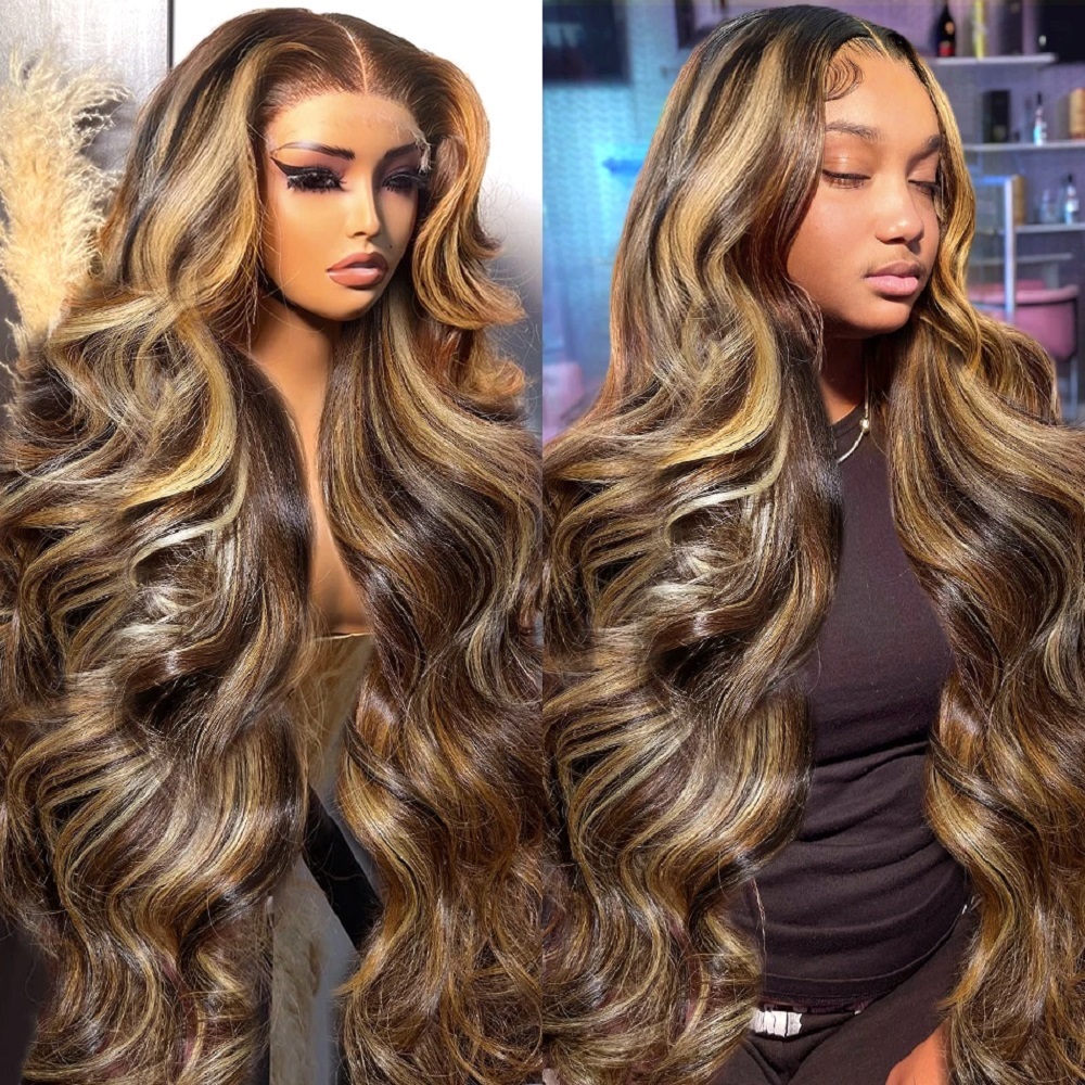 شعر مستعار بشري مموج بلون هايل - مراجعة Human Hair Wigs وسعره