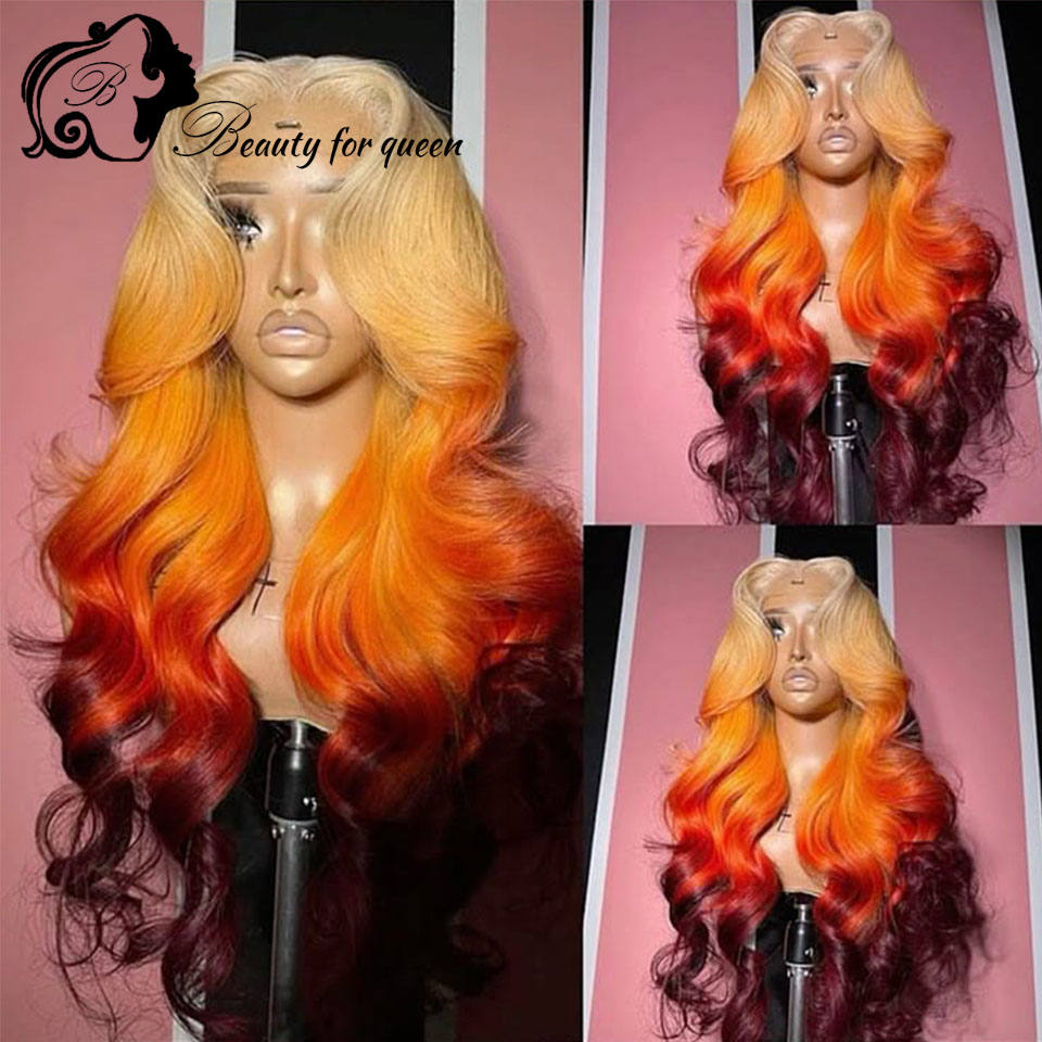 شعر مستعار أمامي من الدانتيل ب - مراجعة 613 Blonde Body Wave Lace Front Wig وسعره