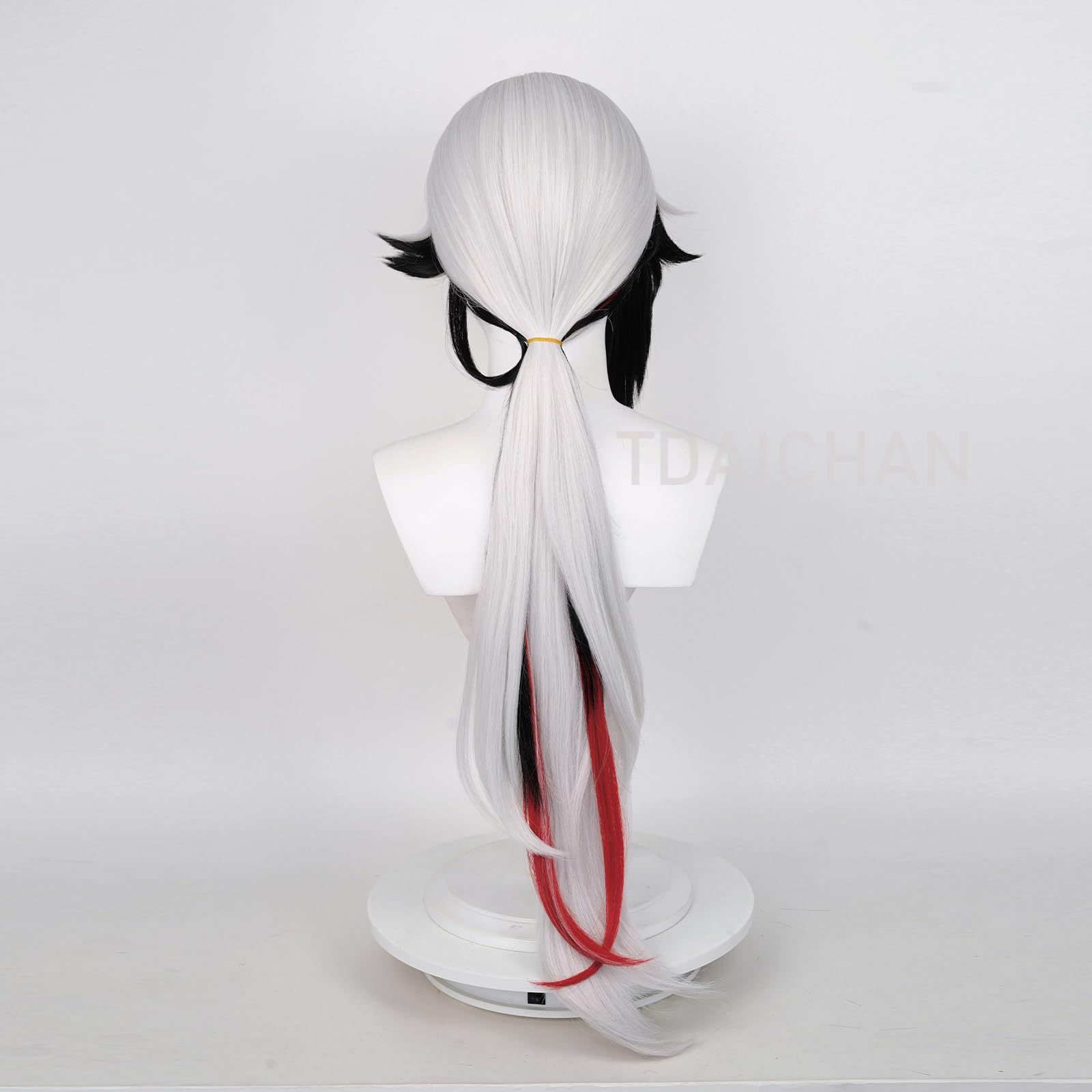 شعر مستعار تنكري طويل من جينشي - مراجعة Synthetic Wigs وسعره