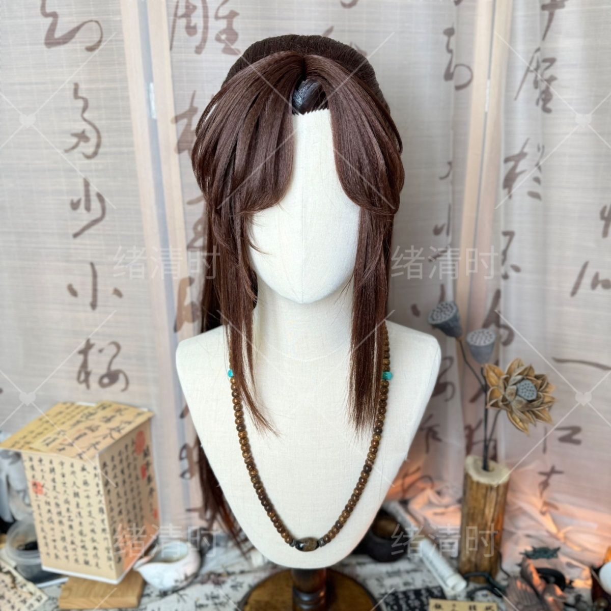 باروكة على طراز غوانغلينغ وانغ - مراجعة Synthetic Wigs وسعره