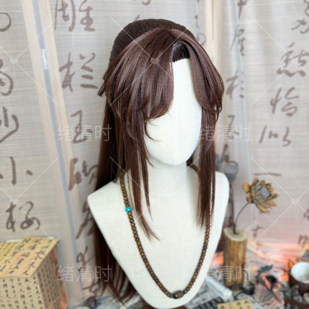 باروكة على طراز غوانغلينغ وانغ - مراجعة Synthetic Wigs وسعره
