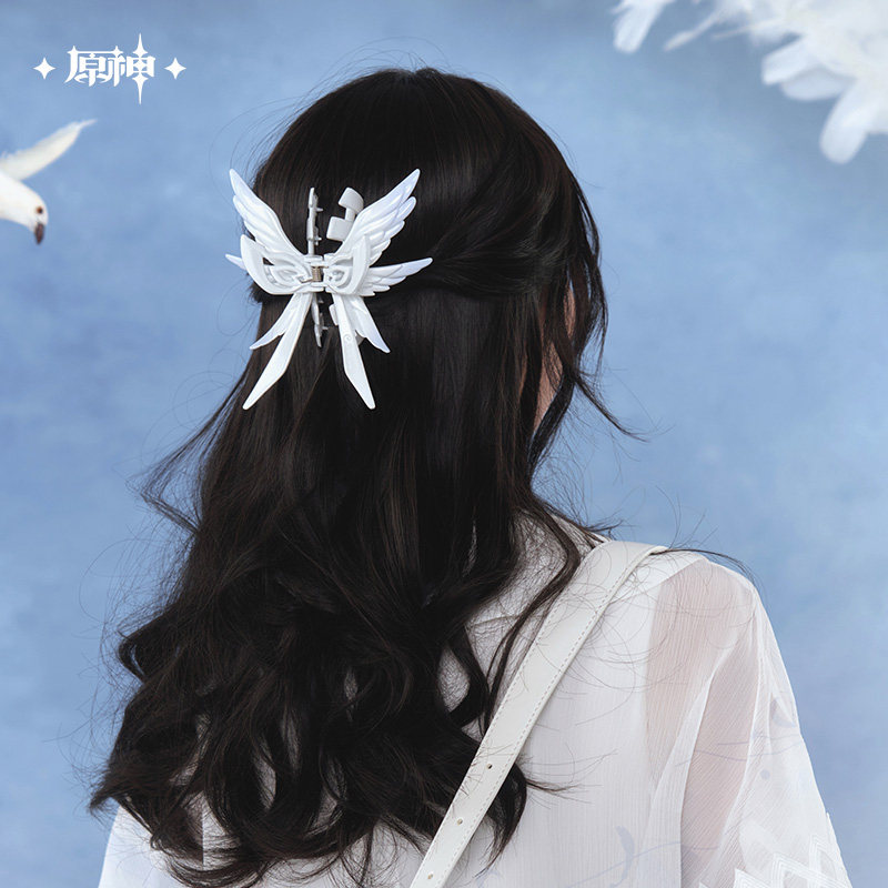 مشبك شعر كولومبينا من MiHoYo،  - مراجعة Hair Bundles وسعره