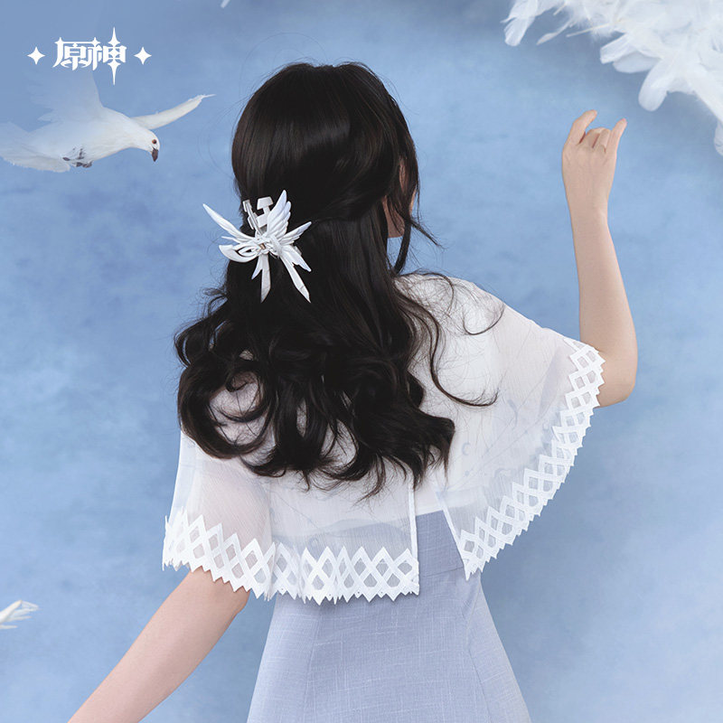 مشبك شعر كولومبينا من MiHoYo،  - مراجعة Hair Bundles وسعره
