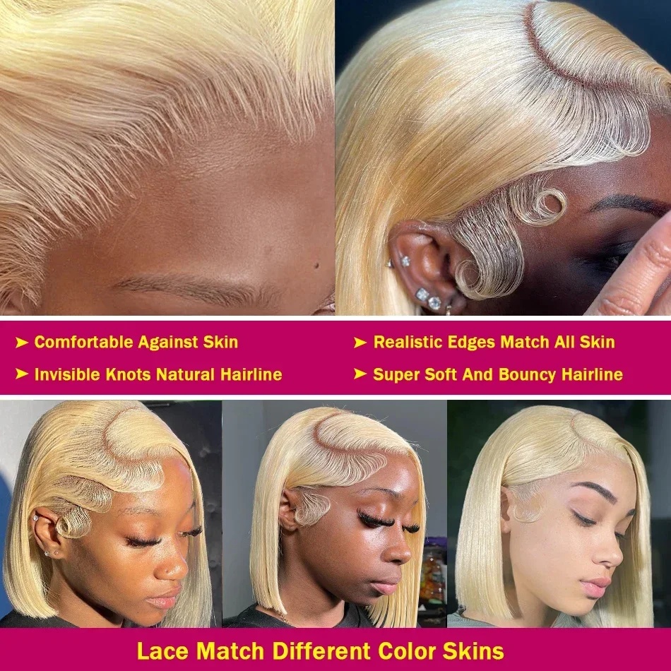 باروكات شعر طبيعي بلون العسل ا - مراجعة Glueless Wear And Go Human Hair Wig وسعره