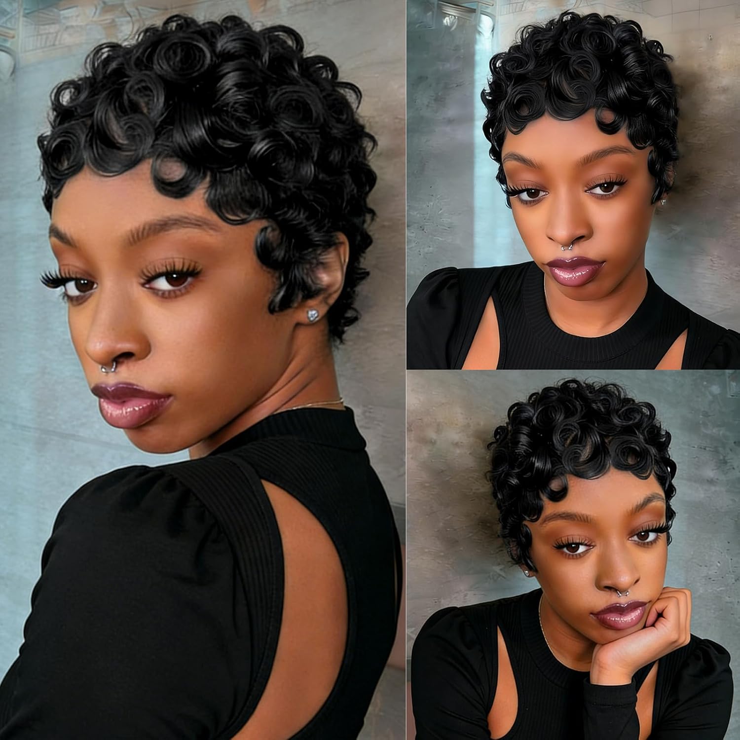 باروكة شعر طبيعي برازيلي ريمي، - مراجعة Pre Parted 13X4 Lace Front Bob Wig وسعره