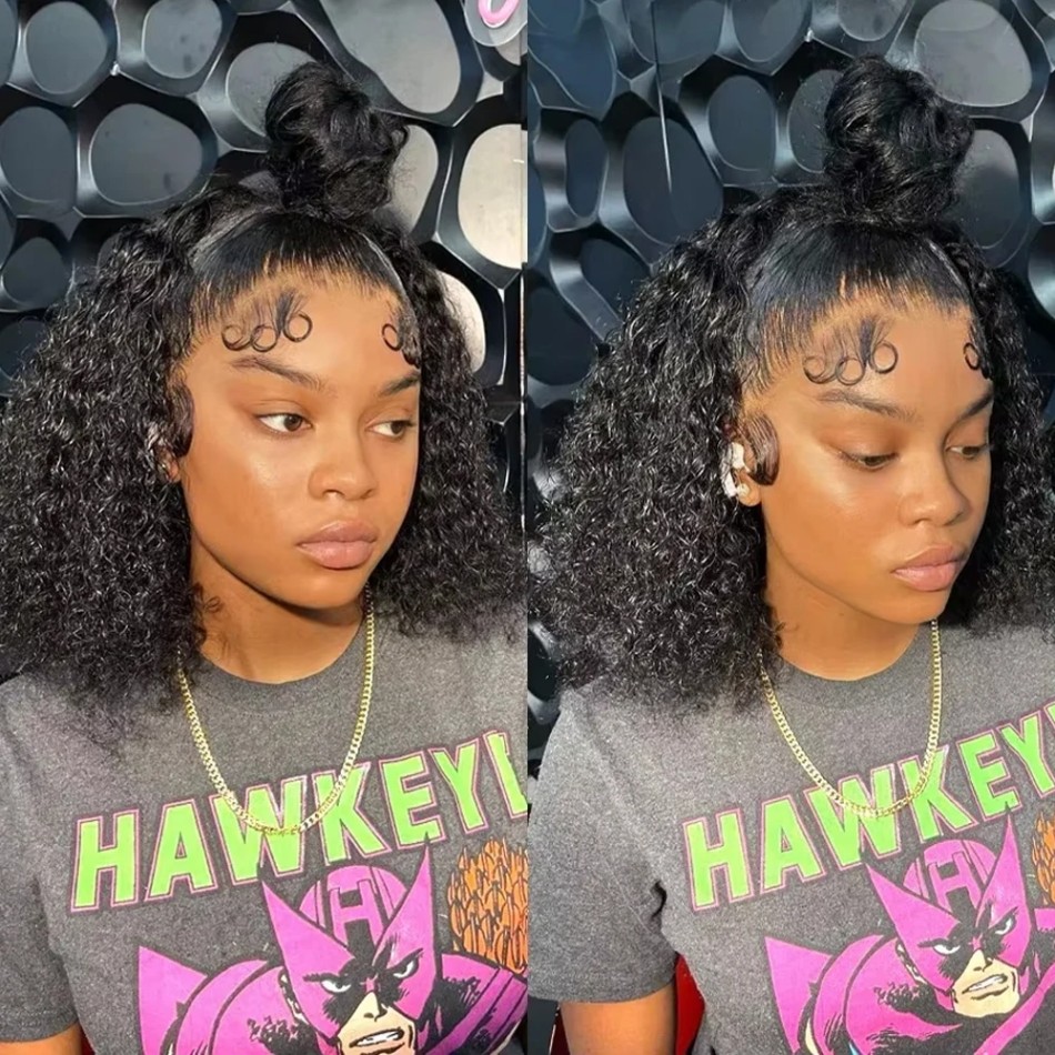 باروكة قصيرة بدون غراء، طولها  - مراجعة Hd Lace Frontal Wig Human Hair Pre Plucked وسعره